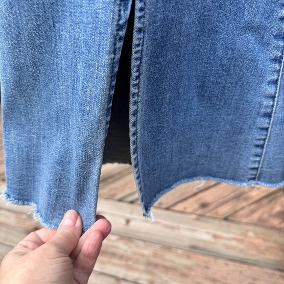 EUC Vintage Ella Moss High Waist Edie Kick-Flare Cropped Jeans - Picture 10 of 14